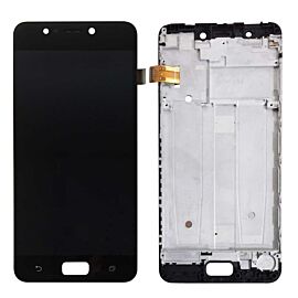 For ASUS Zenfone 4 Max ZC554KL LCD Screen Assembly with Frame - Black