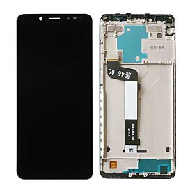 For Redmi Note 5 Note5 LCD Screen Assembly with Frame - Black