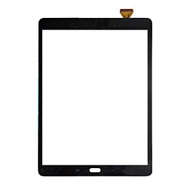 For Samsung Galaxy Tab A 9.7 T550 Front Panel Touch Screen Glass - Black