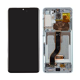 For Samsung Galaxy S20+ S20 Plus 5G G986 Super AMOLED Screen Assembly with Frame - Light Blue