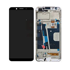 For OPPO F5 / F5 Plus LCD Screen Assembly with Frame - Black