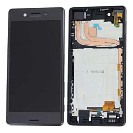 For Sony Xperia X Performance LCD Screen Assembly with Dual SIM Frame - Black
