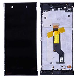 For Sony Xperia XA1 LCD Screen Assembly with Single SIM Frame - Black