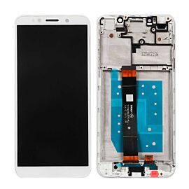 For Huawei Y5 lite (2018) LCD Screen Assembly with Frame - White