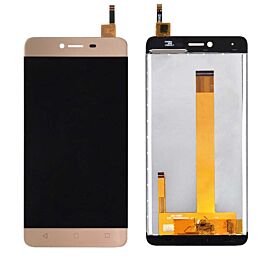 Refurbished For Wiko Lenny 3 Max LCD Screen Assembly - Gold