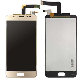 Refurbished For Wiko U Feel Prime LCD Screen Assembly - Gold