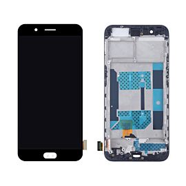 For OPPO R11 LCD Screen Assembly with Frame - Black