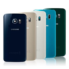 Rear Housing For Samsung Galaxy S6 Edge G925 Battery Case Back Door Cover - Black
