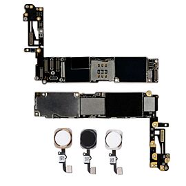 For Refurbished Unlock Logic Board iPhone 6 Motherboard 64GB with Full Chips and Touch ID - Gold