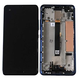 For HTC U ULtra LCD Screen Digitizer Assembly with Frame - Dark Blue