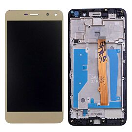 For Huawei Y5 2017 Y5 III Y5 3 LCD Screen Assembly with Frame - Gold