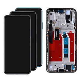 For Huawei Y9a LCD Screen Assembly with Frame - Silver