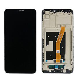 For VIVO Z1 Z1i LCD Screen Assembly with Frame - Black