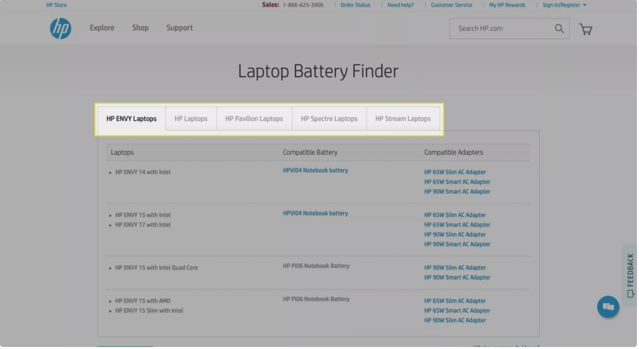 HP Laptop battery replacement